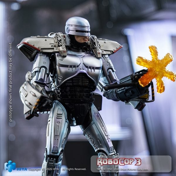 Hiya Toys unveils RoboCop 3 Exquisite Super Series action figure